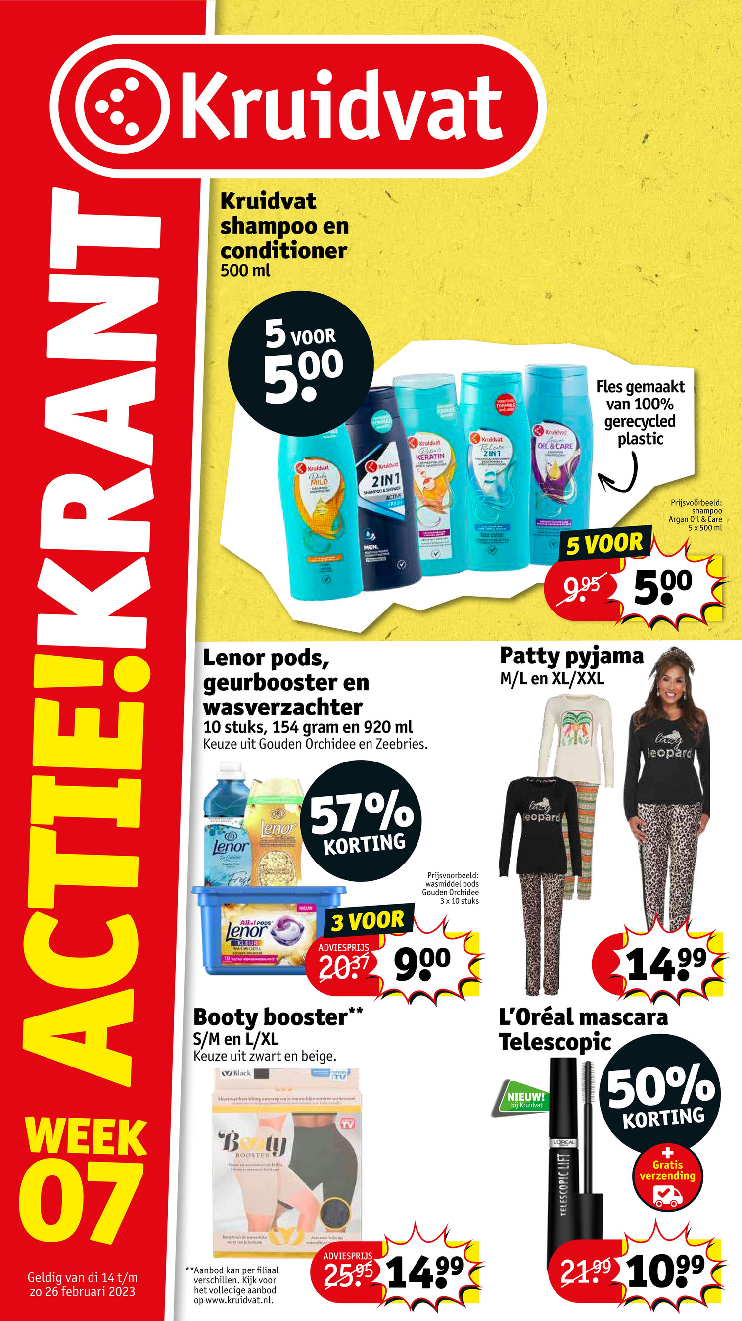 Kruidvat Nederland - Kruidvat folder week 7 - 13 februari 2023 t/m 26  februari 2023 - Pagina 1